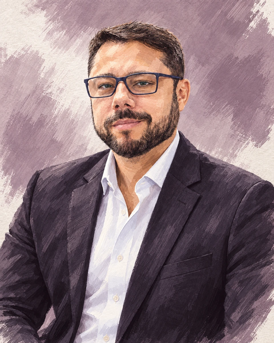 Retrato de Gustavo Santos de Almeida
